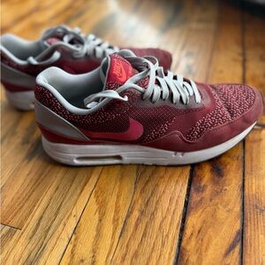 Limited Edition Nike Red and Gray Sneakers